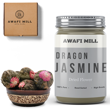 Awafi Mill Dragon Jasmine Pearl Chinese Tea - Big 100gm